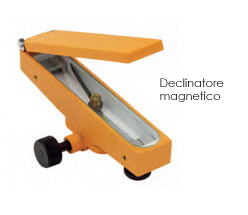 Declinatore magnetico per tacheometro