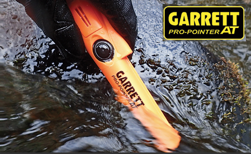 metaldetector garrett PRO POINTER AT per il controllo pre taglio del legno